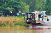 Vietnam to Cambodia on the Mekong