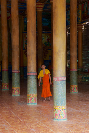 Temple at Prek Bonkong Village 2013